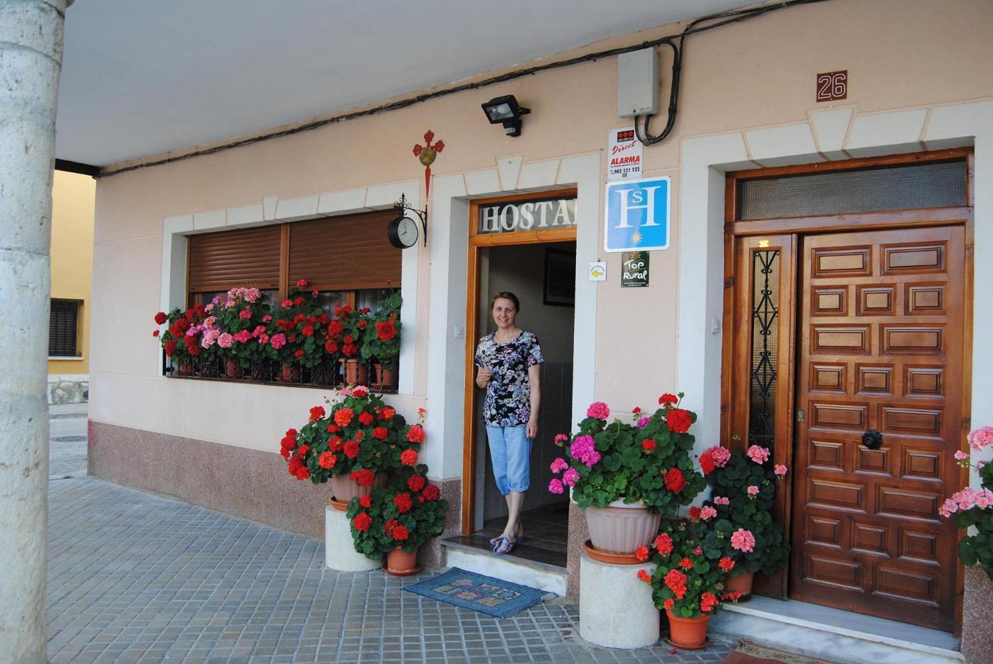 Hotel Hostal Camino De Santiago Frómista Exterior foto